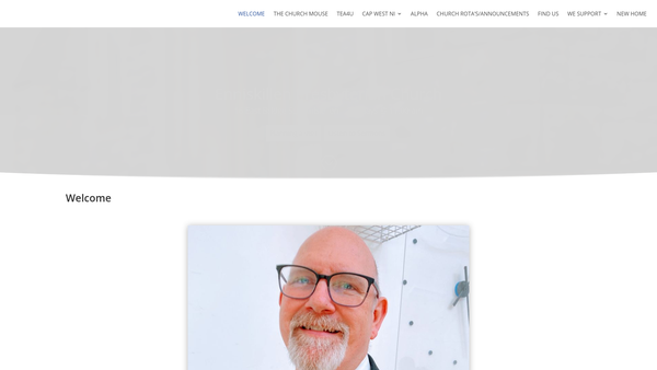 Screenshot of the Enniskillen Congregation of the Presbyterian Church in Ireland website