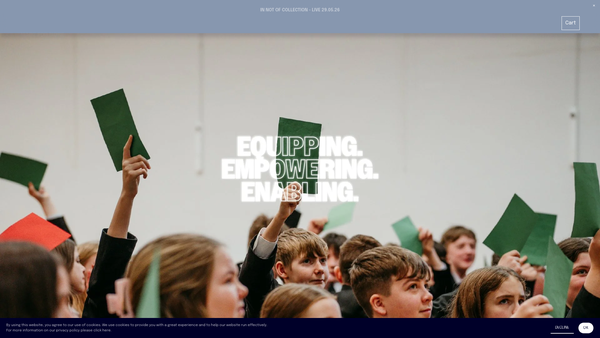 Screenshot of the We are Made for More website