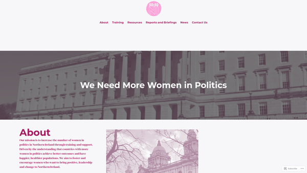 Screenshot of the NI 5050 Ltd website
