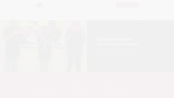 Screenshot of the Harryville Men's Shed website