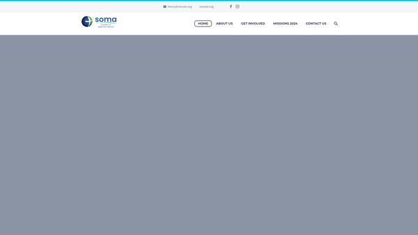 Screenshot of the Sharing of Ministries Abroad Ireland website