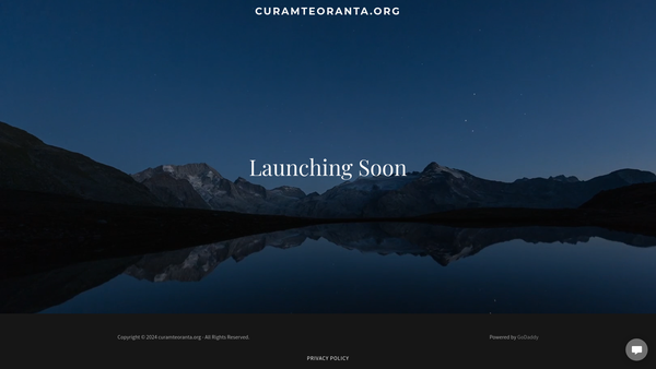 Screenshot of the Cúram Teoranta website