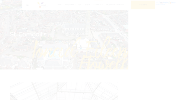 Screenshot of the St Comgalls Limited website