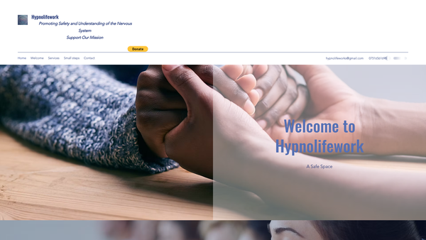 Screenshot of the Hypnolifework website