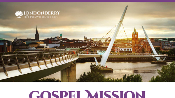 Screenshot of the Londonderry Free Presbyterian Church website