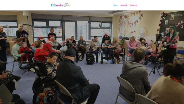 Screenshot of the RiChmusicNI website