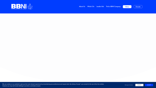 Screenshot of the The Northern Ireland Boys' Brigade website