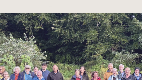Screenshot of the Community Garden Support website