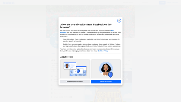 Screenshot of the We Are Women Community Group website