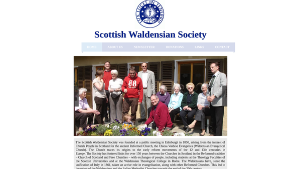 Screenshot of the Waldensian Missions Aid Society For Work In Italy With Which Is Incorporated The Italian Evangelization Society website