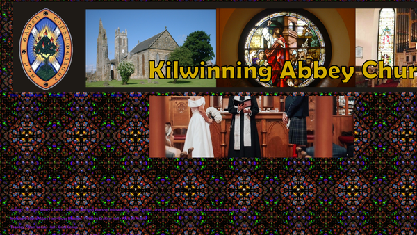 Screenshot of the Kilwinning Parish Church of Scotland website