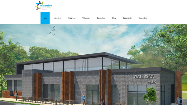 Screenshot of the Waterside Miners Charitable Society website