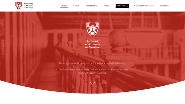 Screenshot of the The Lumsden Smith Benevolent Fund website