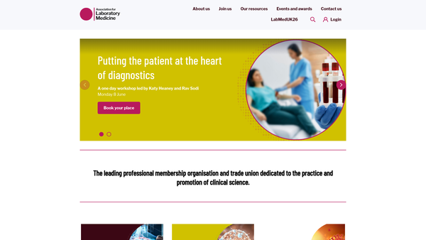Screenshot of the C P Stewart Memorial Fund website