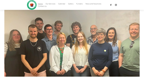 Screenshot of the Health All Round website