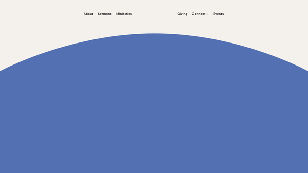 Screenshot of the Holm Evangelical Church website
