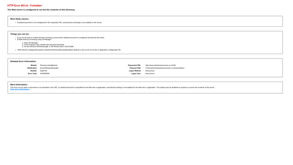 Screenshot of the St Andrews Parish Church of Scotland Inverurie website