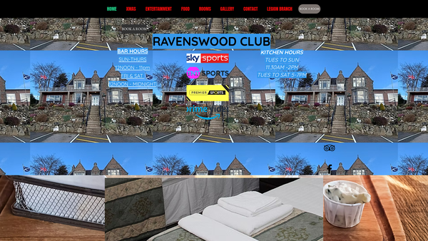 Screenshot of the Royal British Legion Scotland Banchory & District Branch website