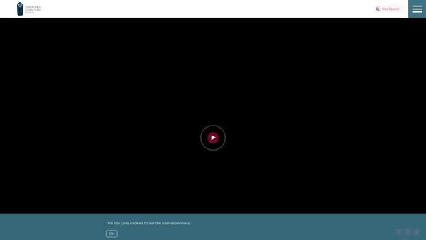 Screenshot of the St Magnus Festival website