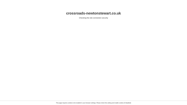 Screenshot of the Crossroads Care & Support website