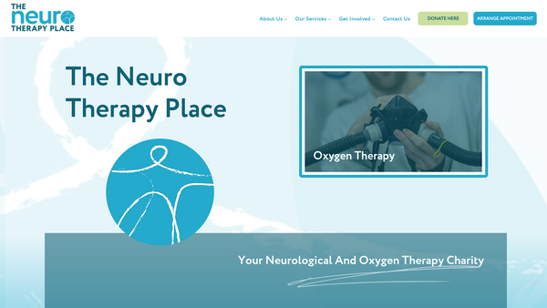 Screenshot of the The Neuro Therapy Place website
