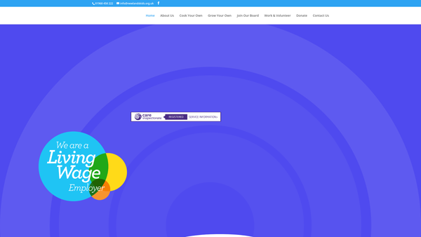 Screenshot of the Newlands & Kirkurd Womens Guild Playgroup website