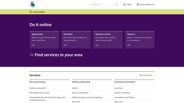 Screenshot of the Gargunnock Rest Garden Fund website