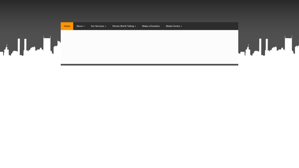Screenshot of the Frontline Fife Homelessness Services website
