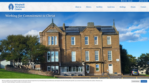 Screenshot of the Berea Trust Limited website