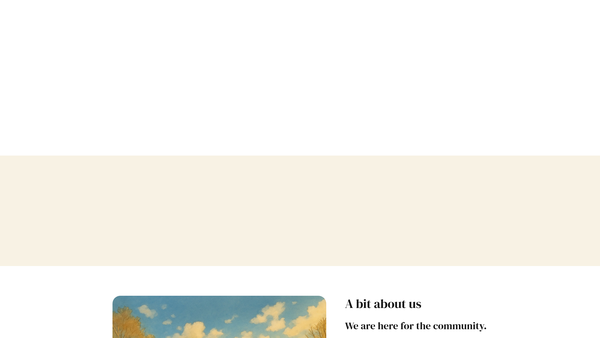 Screenshot of the Drylaw Telford Community Association (SCIO) website