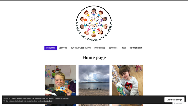 Screenshot of the Basic (SCIO) website