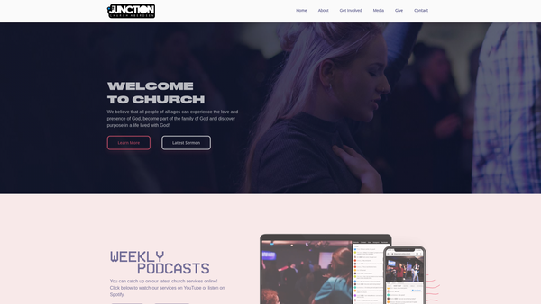 Screenshot of the Christian Outreach Centre - Aberdeen website