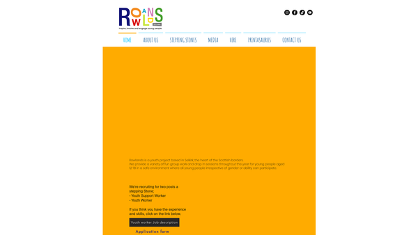 Screenshot of the Rowland's (Selkirk) SCIO website