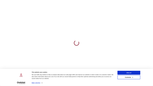 Screenshot of the Harris Tweed Authority Educational Trust website
