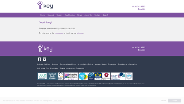 Screenshot of the Community Lifestyles Ltd website