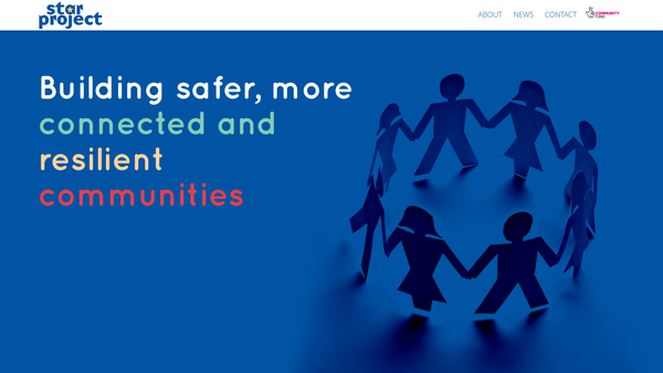 Screenshot of the The Star Project website