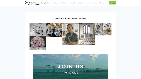Screenshot of the West Kilbride Community Initiative Ltd website