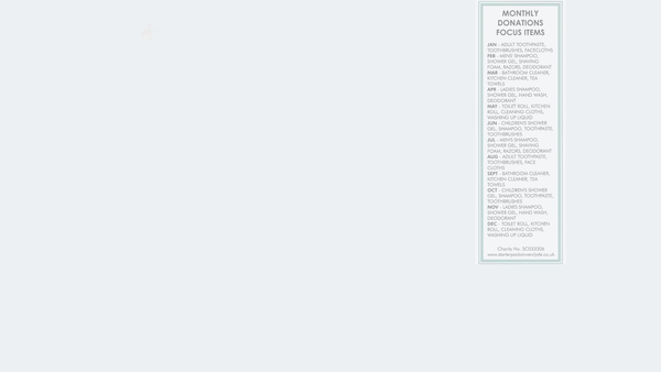 Screenshot of the Starter Packs Inverclyde website