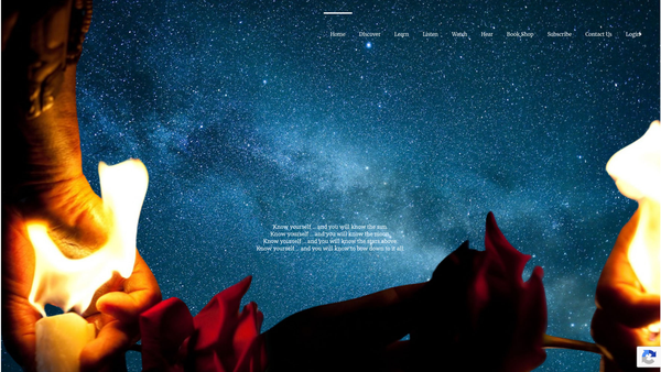 Screenshot of the Still Point Productions website