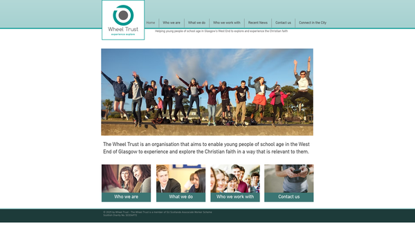 Screenshot of the Wheel Trust website