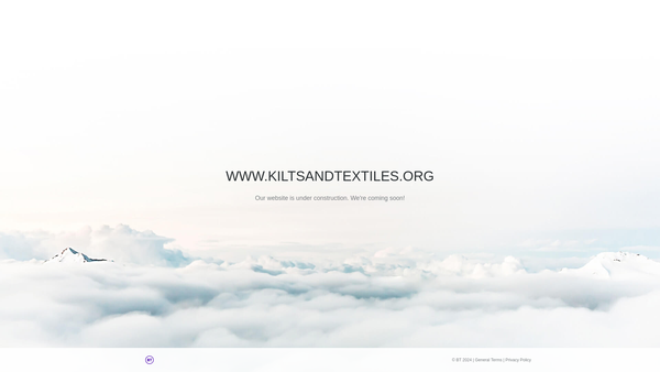 Screenshot of the Moray Textile Project website