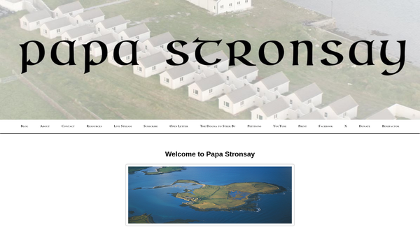 Screenshot of the Traditional Congregation of the Most Holy Redeemer website