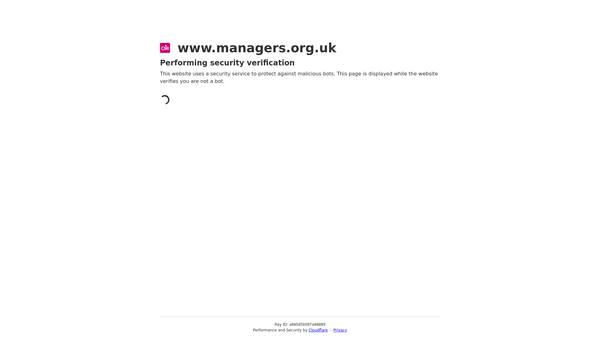Screenshot of the Chartered Management Institute website