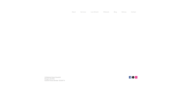 Screenshot of the Govanhill Free Church Of Scotland website