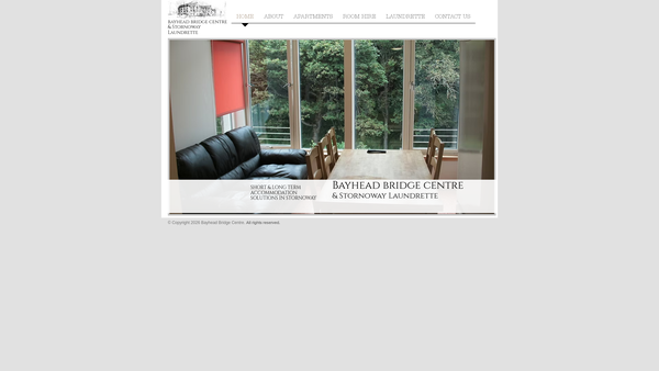 Screenshot of the The Bayhead Bridge Centre website
