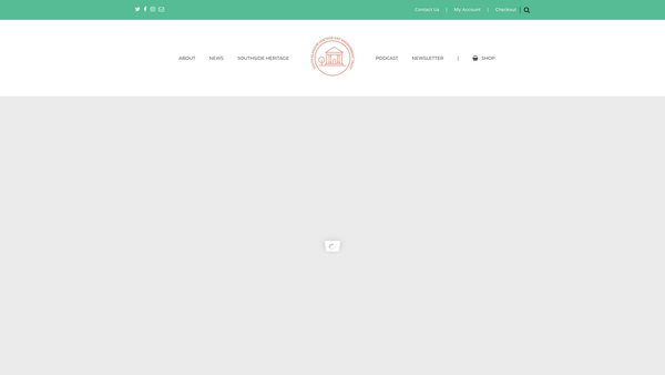 Screenshot of the South Glasgow Heritage and Environment Trust website