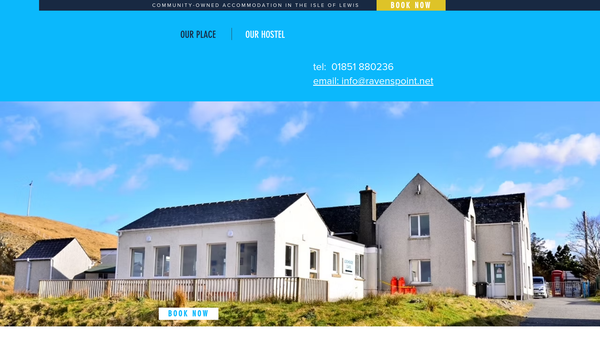 Screenshot of the Co-Chomunn Na Pairc website