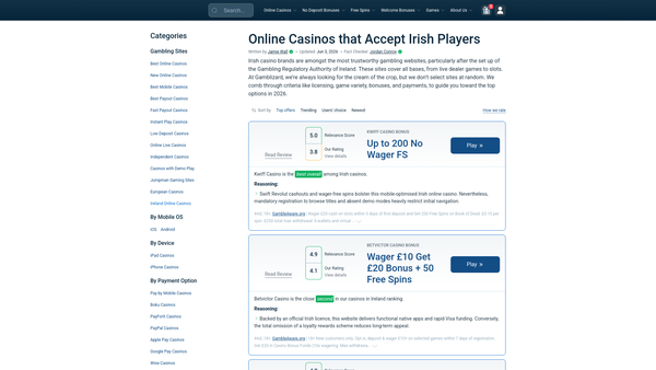 Screenshot of the Irish Diaspora in Scotland Association website