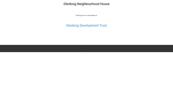 Screenshot of the Gnh website