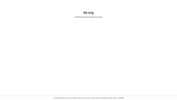 Screenshot of the British Institute of Innkeeping website